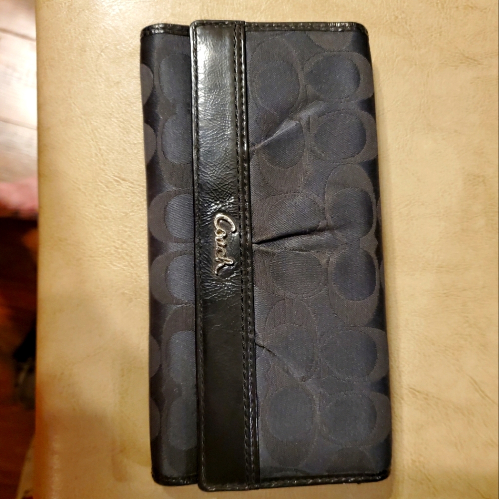 Coach Black Wallet